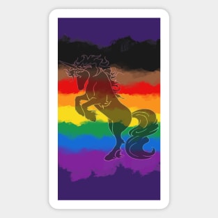 More Color More Pride Unicorn Magnet